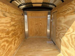 Carry-On 5x8 Enclosed Cargo Trailer | Ramp & Side Door