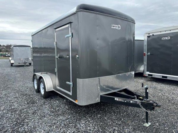 Carry-On 7 x 14 Enclosed Cargo Trailer - Barn Doors