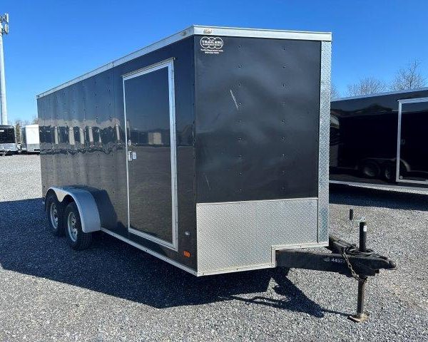 Covered Wagon 6x10 V-Nose Enclosed Cargo Trailer