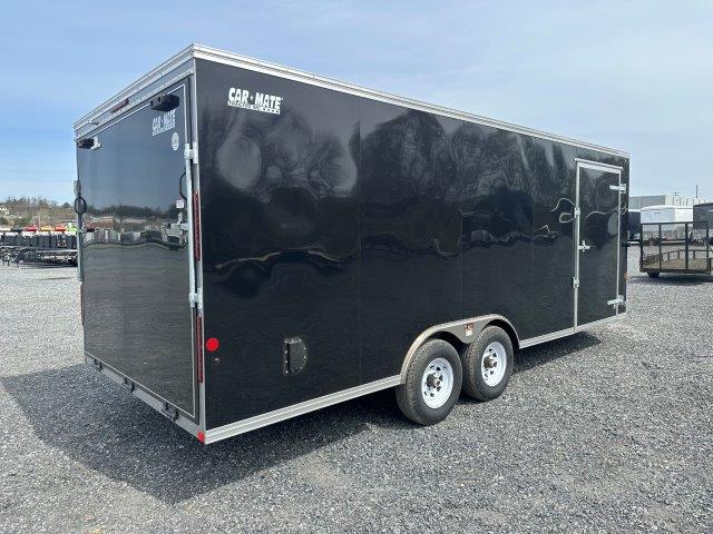 CarMate 8.5 x 20 V-Nose Enclosed Car Hauler - Get Out Door