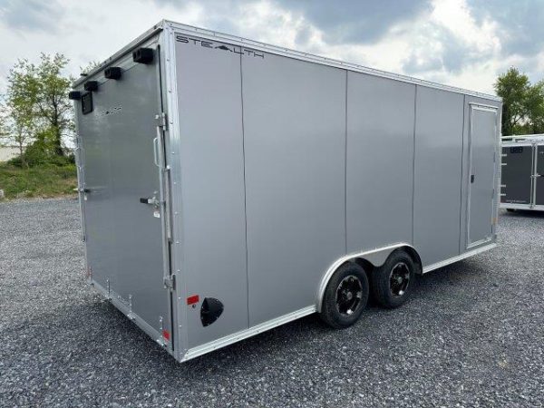 Cargo Pro Stealth 8.5 x 18 Aluminum V-Nose Enclosed Car Trailer