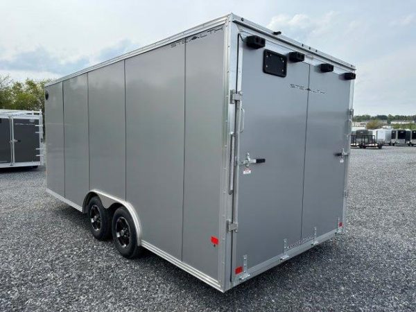 Cargo Pro Stealth 8.5 x 18 Aluminum V-Nose Enclosed Car Trailer