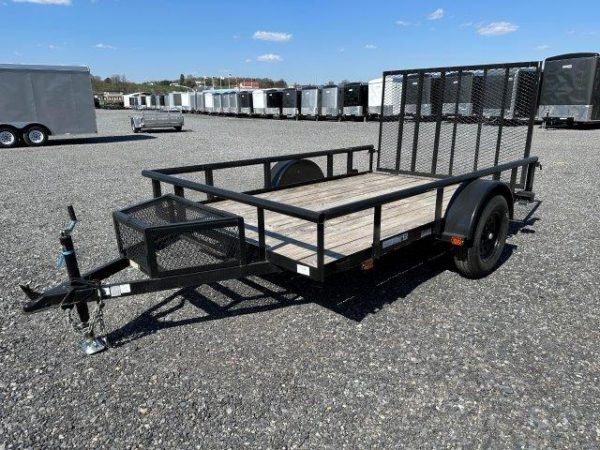 Carry-On 6 x 10 Landscape Utility Trailer - Mesh Toolbox