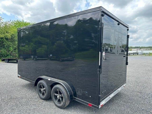 ATC 7.5 x 14 Aluminum Enclosed Cargo Trailer - Black Trim