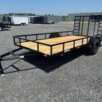 Carry-On 7 x 14 Landscape Utility Trailer - Rear Gate