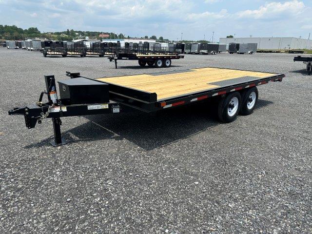 Premier 8.5x16 Deckover Equipment Trailer | Slide Ramps