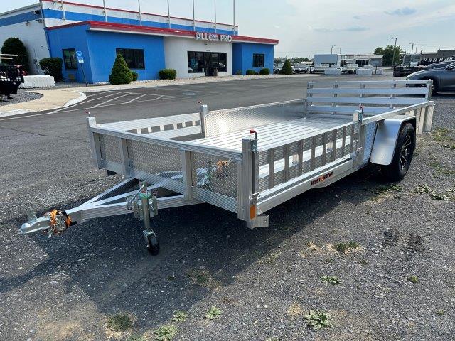 Sport Haven 7×14 Aluminum Utility Trailer - ATV Ramps