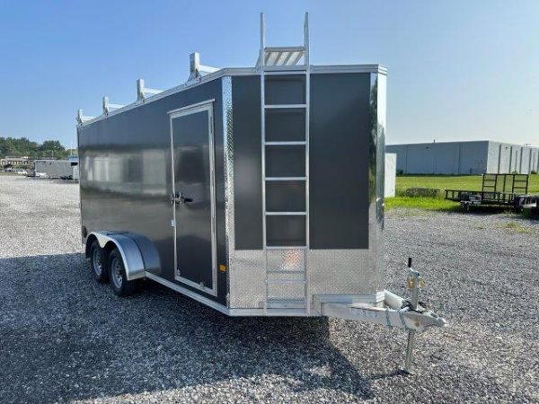 Cargo Pro Stealth | 7x16 Aluminum Contractor Trailer