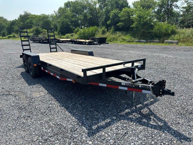 Carry-on 7 X 20 Equipment Trailer - Ladder Ramps