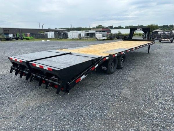 CAM Superline 8 x 30 Gooseneck Deckover Equipment Trailer