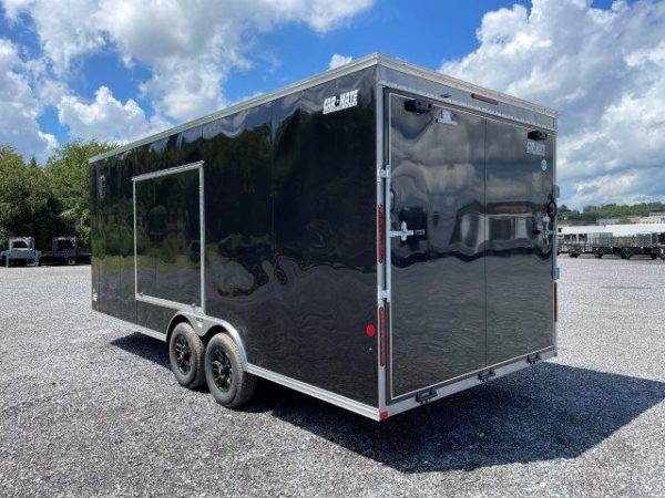 Car Mate 8.5 x 20 V-Nose Enclosed Car Hauler - Finished Interior