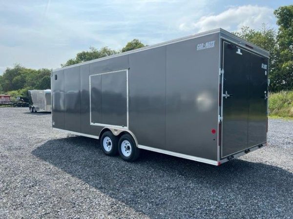 CarMate 8.5 x 24 Enclosed Car Trailer - Awning Escape Door