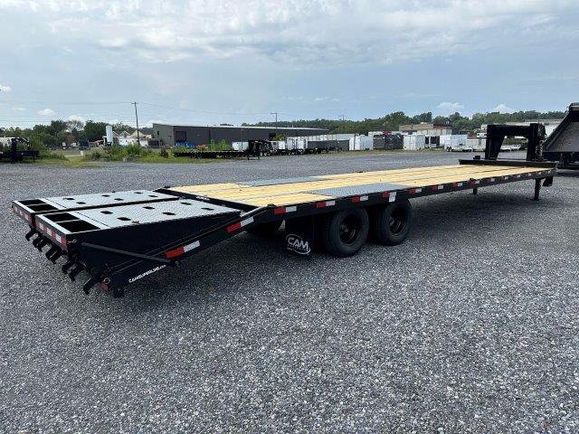 CAM Superline 8 x 35 Gooseneck Equipment Trailer - 12K Axles