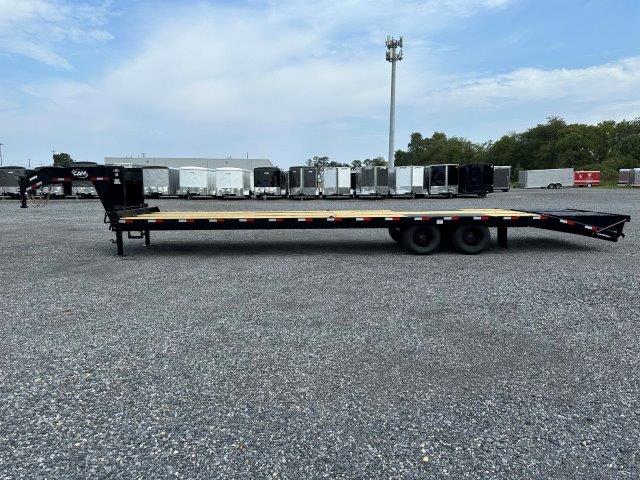 CAM Superline 8 x 35 Gooseneck Equipment Trailer - 12K Axles