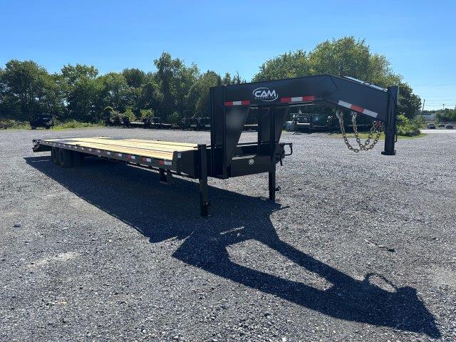 CAM Superline 8 x 40 Gooseneck Equipment Trailer - 12K Axles