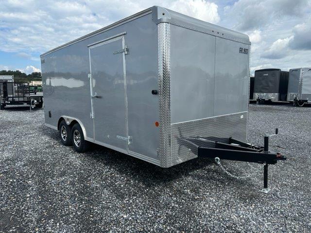 CarMate 8.5 x 18 Enclosed Car Trailer - Aluminum Wheels