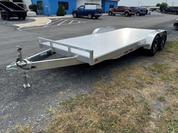 Sport Haven 7×20 Aluminum Car Trailer - 6k Torsion Axles