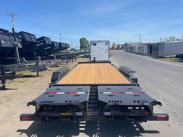 Big Tex 7 x 22 Low Profile Equipment Trailer - Mega Ramps