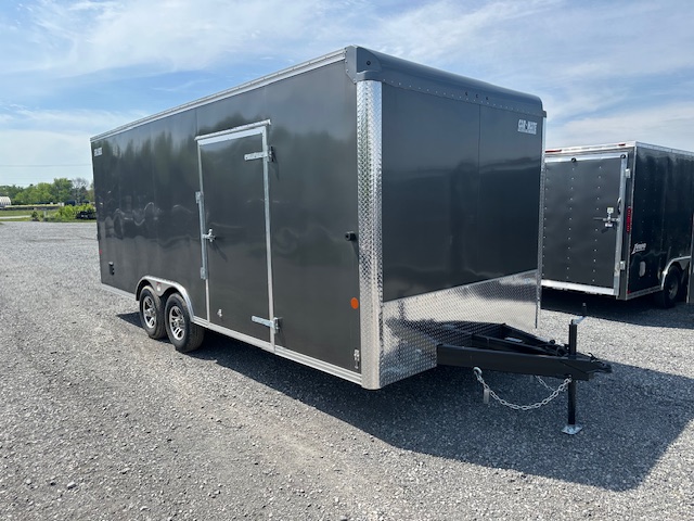 CarMate 8.5 x 20 Enclosed Car Trailer - Aluminum Wheels