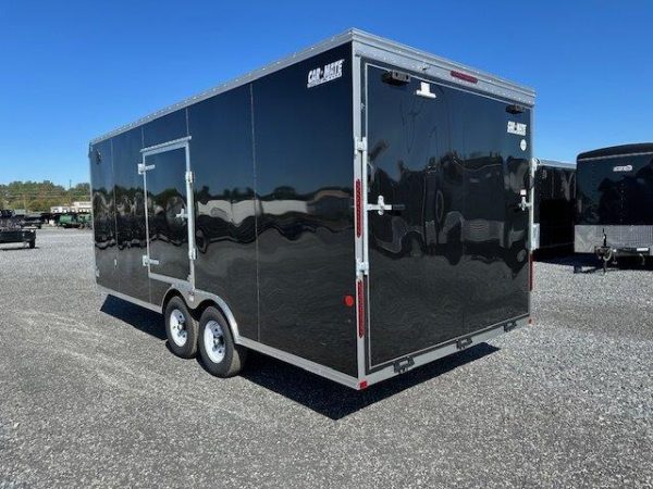 CarMate 8.5 x 20 Enclosed Car Trailer - Aluminum Wheels