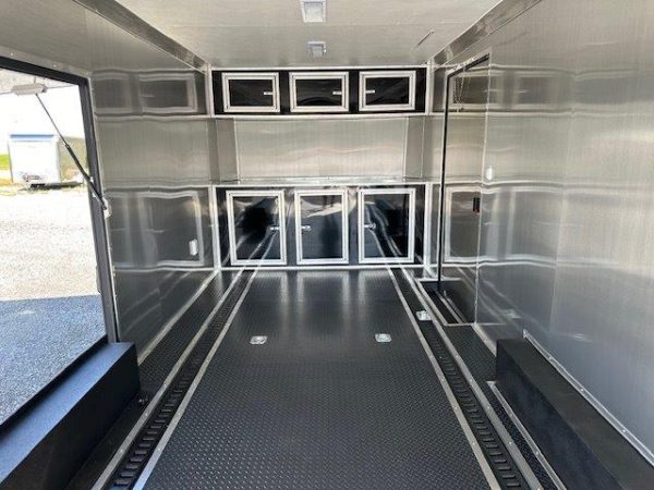 Covered Wagon 8.5 x 24 Enclosed Car Trailer - Escape Door