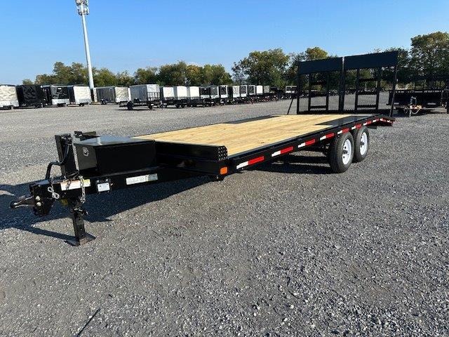 Premier 8.5 X 20 Deckover Equipment Trailer - Landscape Ramp