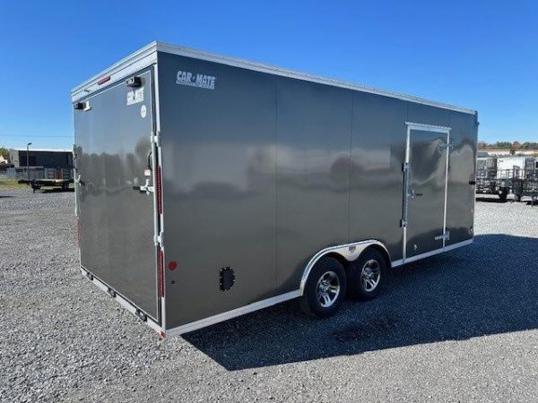 CarMate 8.5 x 20 Enclosed Car Trailer - Aluminum Wheels