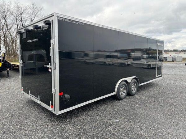 Cargo Pro Stealth 8.5 x 24 Aluminum Enclosed Car Trailer - V-Nose