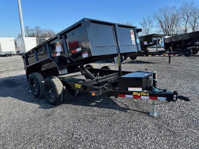 Big Tex 6 x 10 Low Profile Dump Trailer - Slide Out Ramps