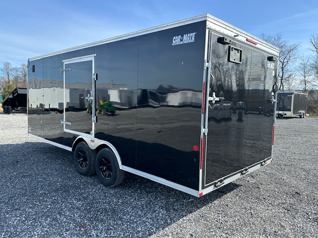 Car Mate 8.5 x 20 Enclosed Car Hauler - Escape Door