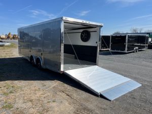 ATC 8.5 x 24 Aluminum Enclosed Car Trailer - ROM 550