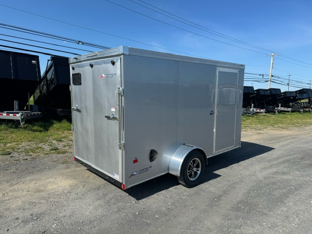 American Hauler 6 x 12 Enclosed V-Nose Cargo Trailer