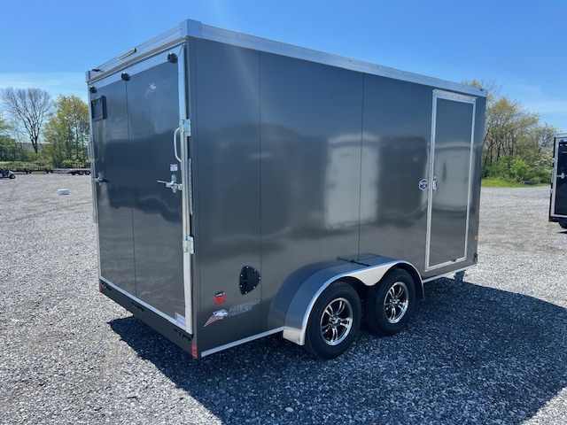 American Hauler 7 x 14 Enclosed V-Nose Cargo Trailer