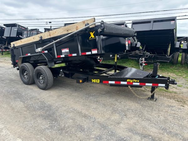 Big Tex X-Series 7 x 14 Heavy Duty Low Profile Dump Trailer