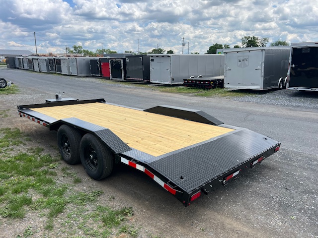 CAM Superline 7 x 18 Equipment Trailer - Drive Over Fenders