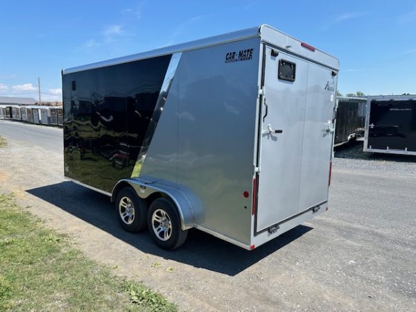 Car Mate Avalanche 7 X 16 V-nose Enclosed Cargo Trailer