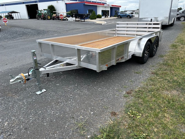 Sport Haven 7×14 Aluminum Utility Trailer - Dual Axle