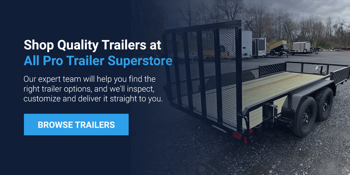 Browse tandem axle trailers for sale